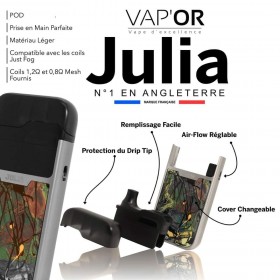 Kit Julia - 1300MAh - Vap'Or - Exclu JPR