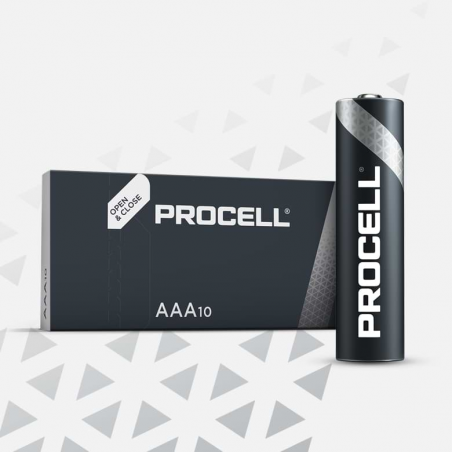 Piles AAA LR03 Duracell Pro - Par 10 (petites)