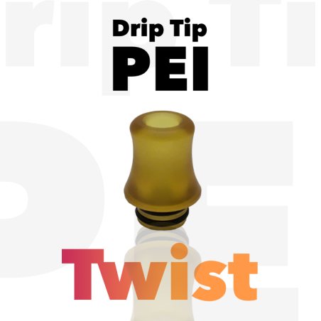 DripTip PEI - Twist - 510 (par 5)
