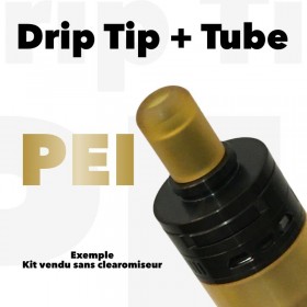 Kit Drip Tip & Pyrex PEI pour X-Rogue 