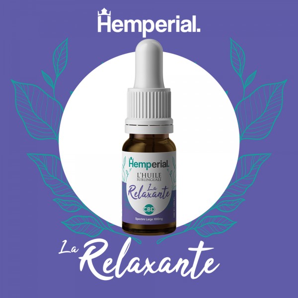 La Relaxante - Hemperial - huile 10ml