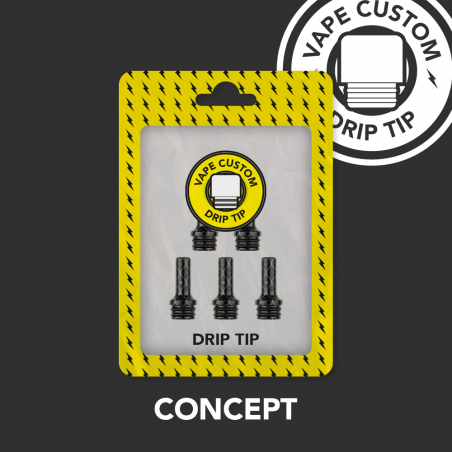 Concept - Vape Custom - Drip Tip (510) PAR 5 