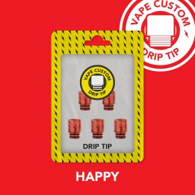 Happy - Vape Custom - Drip Tip (510)