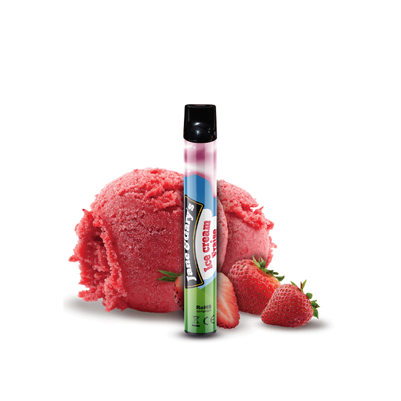 Wpuff Ice Cream Fraise - Liquideo - 600 Puff