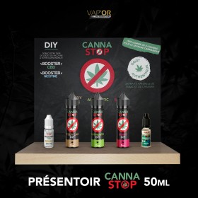 Presentoir CannaStop 50ml - Vap'Or Juices - Bois