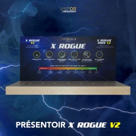 Presentoir X-Rogue - Vap'Or Cig - Bois