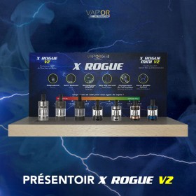 Presentoir X-Rogue - Vap'Or Cig - Bois