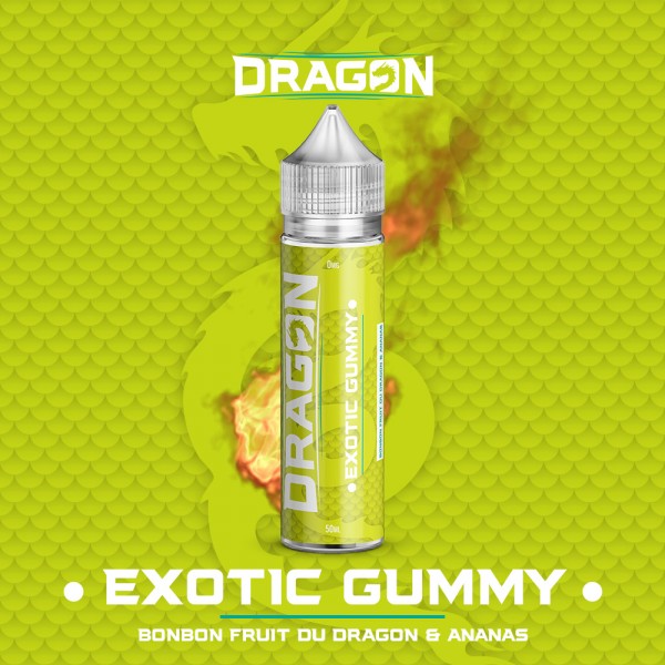 Exotic Gummy - Dragon - 50ml 0mg(PAR 10)