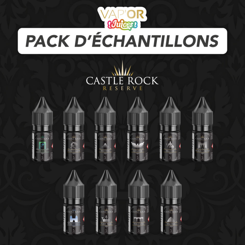Pack echantillons - Castle Rock - 10ml 5mg