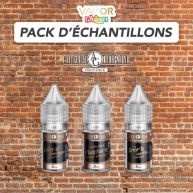 Pack echantillons - L'Atelier Gourmand - 10ml 3mg