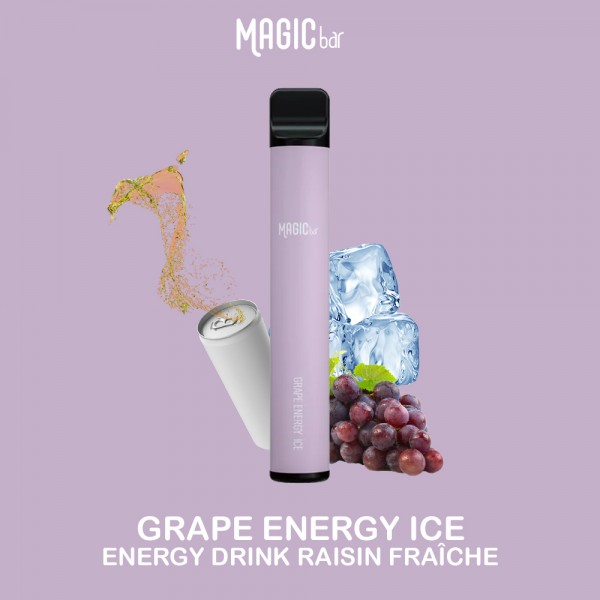 Grape Energy Ice - MagicBar - 2% 600 Puffs
