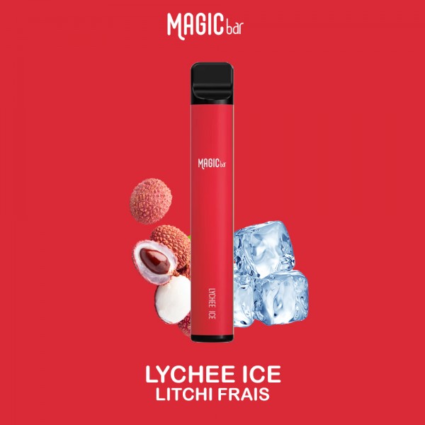 Lychee Ice - MagicBar - 2% 600 Puffs