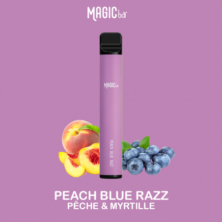 Peach Blue Razz - Magic  Bar - 2% 600 Puffs