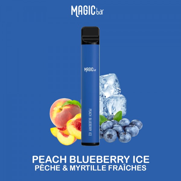 Peach Blueberry Ice - MagicBar - 2% 600 Puffs