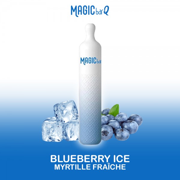 Blueberry Ice - Magic Bar Q - 2% 600 Puffs