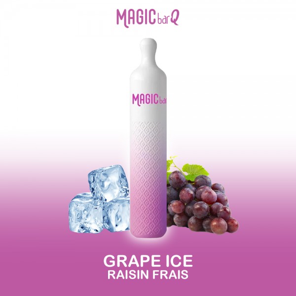 Grape Ice - Magic Bar Q - 2% 600 Puffs