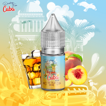 Ice Tea Pêche - Drinking From Cuba - 10ml (10 pièces)