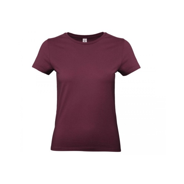 T-Shirt Vap Concept - Burgundy - Femme