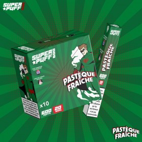 Pastèque Fraîche - Super Puff - 600 Puffs - DISPLAY DE 10