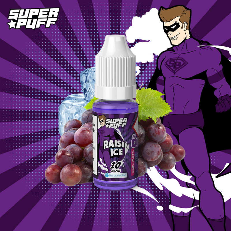 Raisin Ice - Super Puff- 10ml (Par 6)