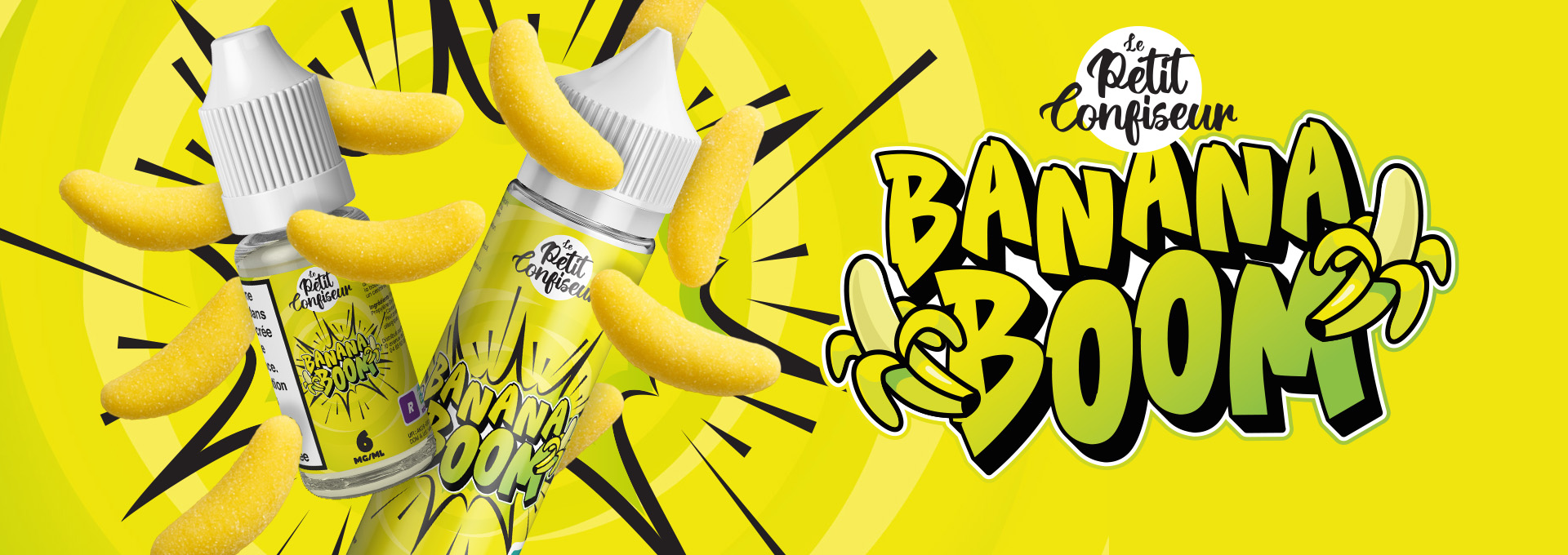 BANANA BOOM Slide background